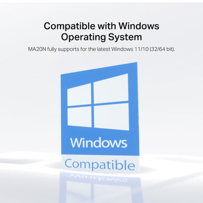 Adaptador WiFi USB Nano MA20N Mercusys Doble Banda