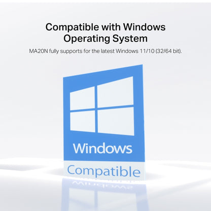 Adaptador WiFi USB Nano MA20N Mercusys Doble Banda