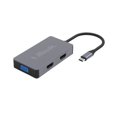 Adaptador Multipuerto USB C 5 en 1 Ulink Alta Calidad - adaptador multipuerto