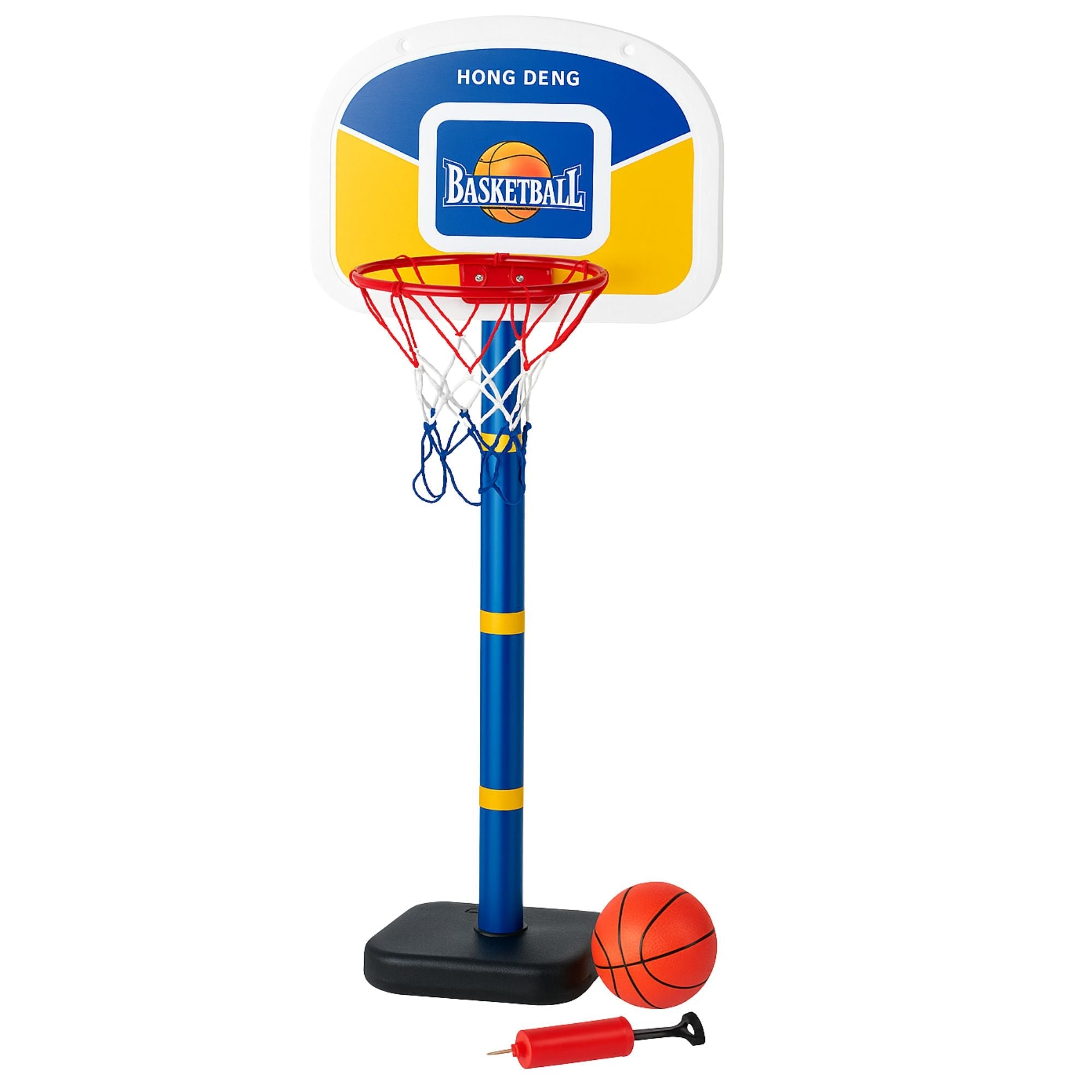 Aro de Basketball Infantil con Pedestal y Altura Ajustable