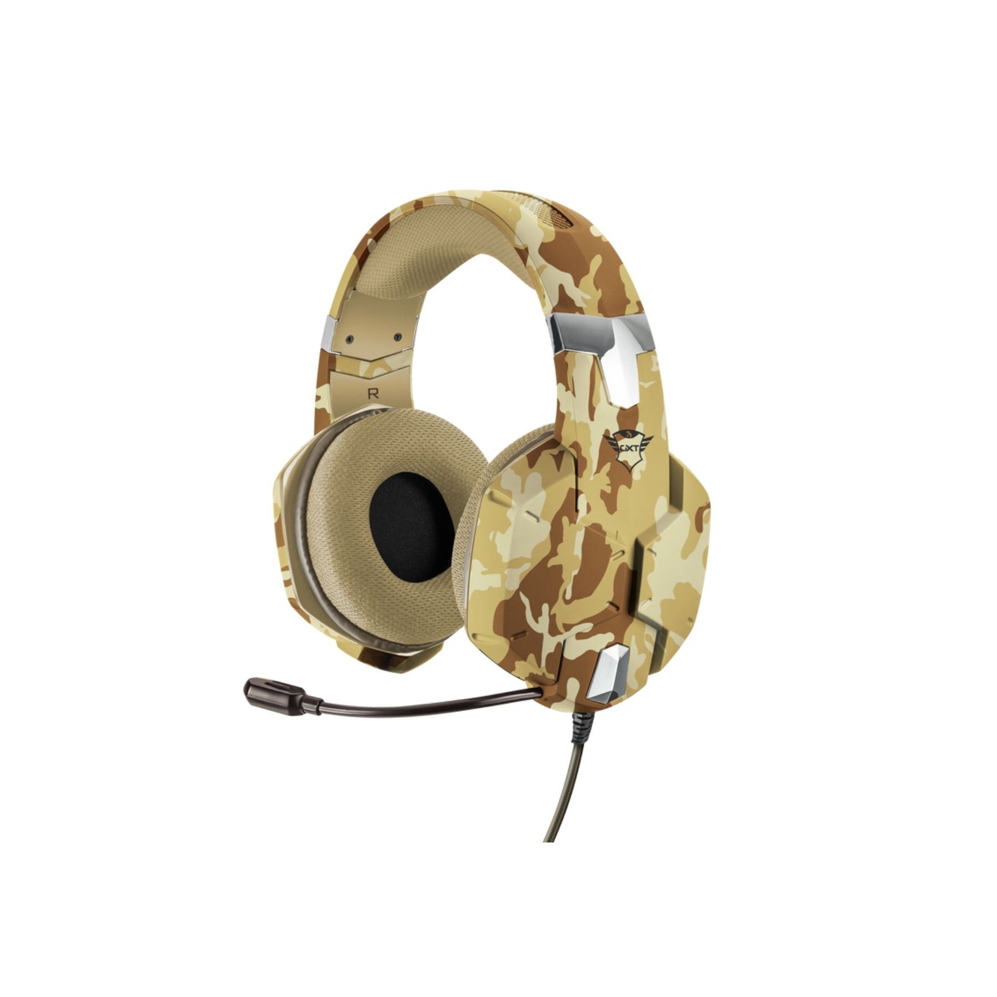 Audifonos Gamer Trust Gxt322D Carus Desert - audífonos gamers