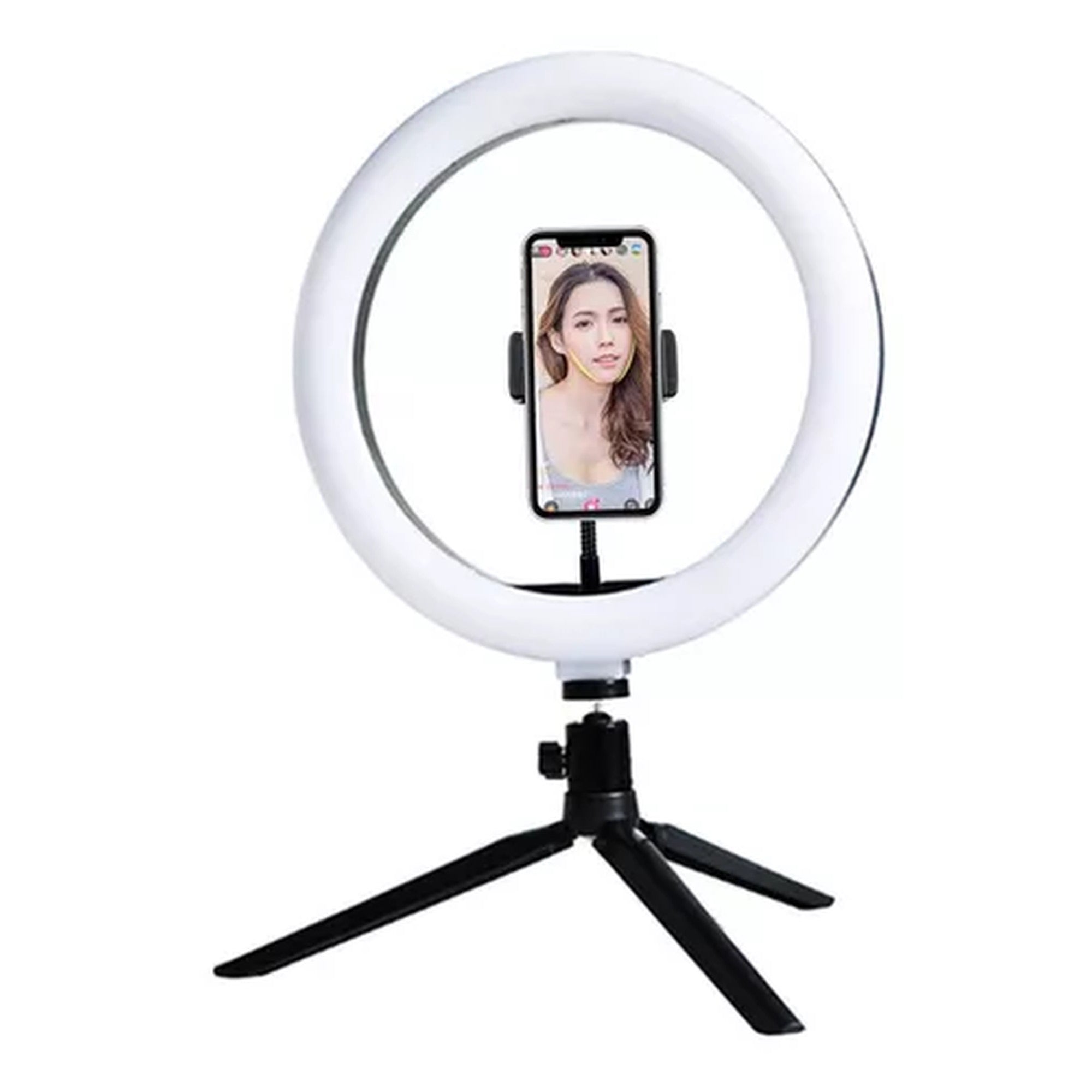 Aro De Luz Vivitar 10" Con Tripode Para Mesas - vivitar trípode