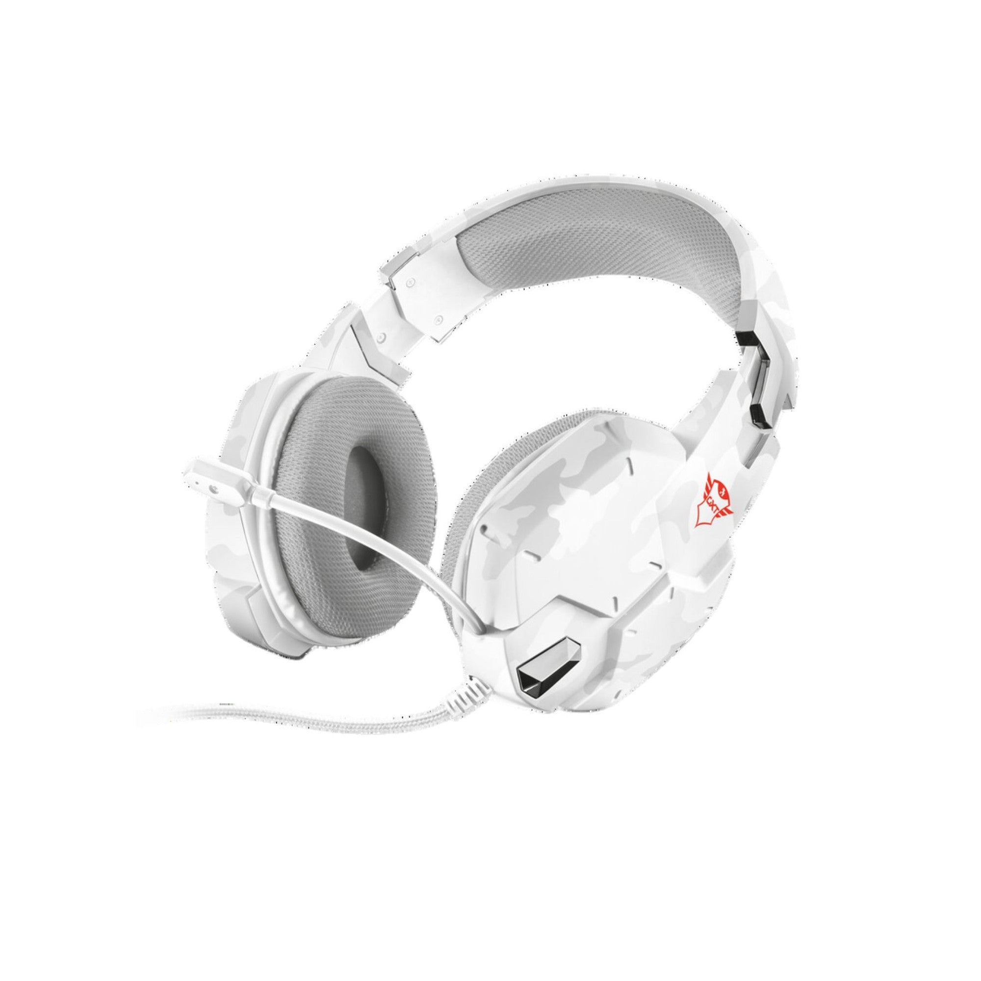 Audifonos Gamer Trust Gxt 322w Carus Snow - audífonos gamer