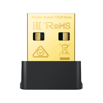 Adaptador USB Nano Dual Wifi Dual Band y Bluetooth  Archer T - archer t2ub
