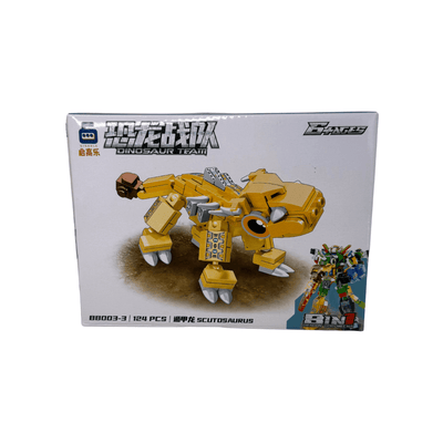 Bloques de Construcción Dinosaurio Transformer 8 en 1