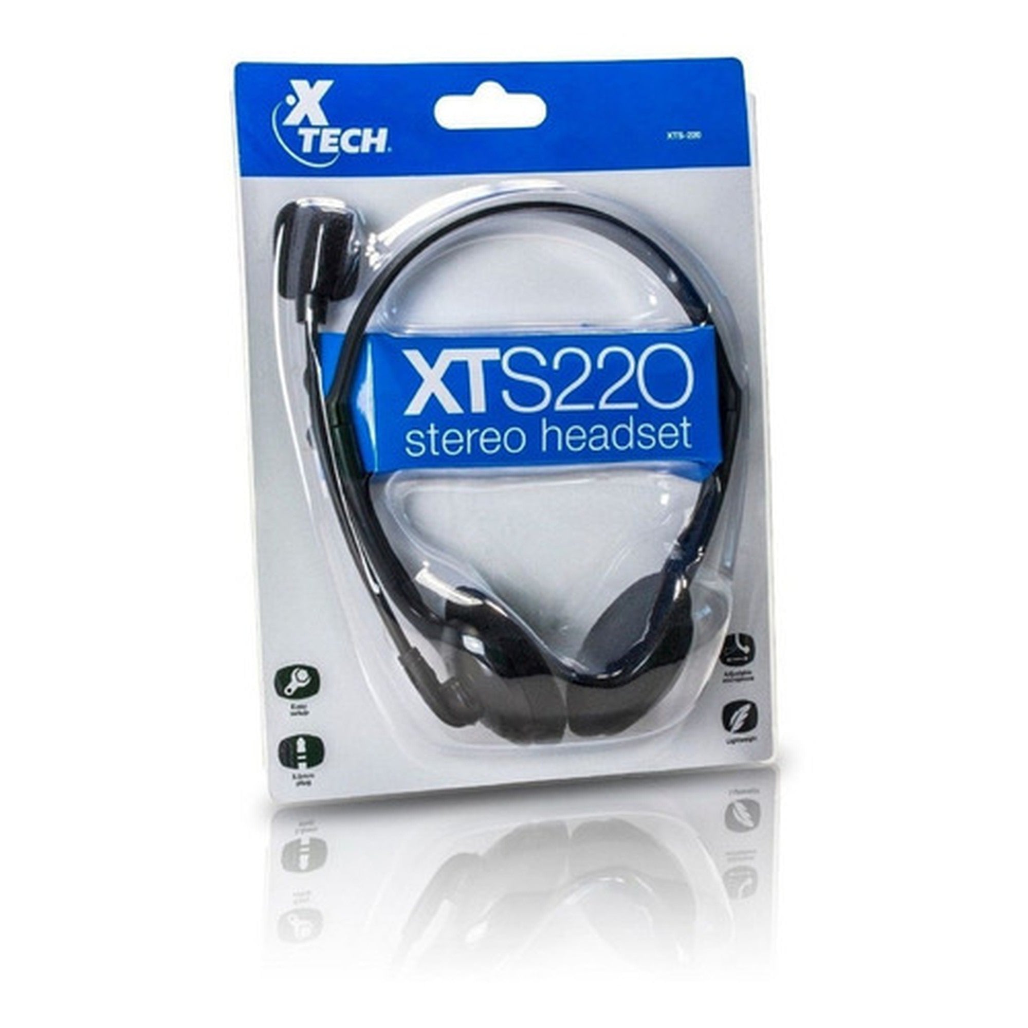 Audífonos Con Micrófono Xts220 Para Pc - auricular estéreo