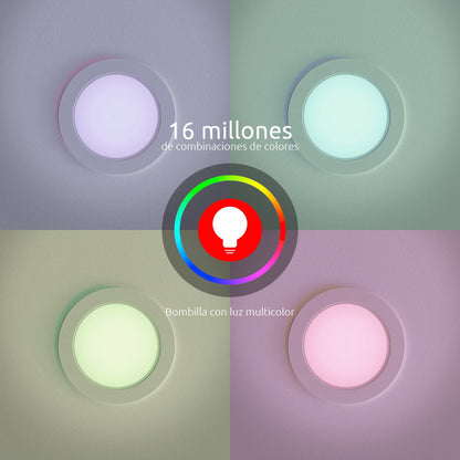 Ampolleta Bombilla Led RGB Inteligente Wifi Nexxt  GU10 NHB- - bombilla inteligente