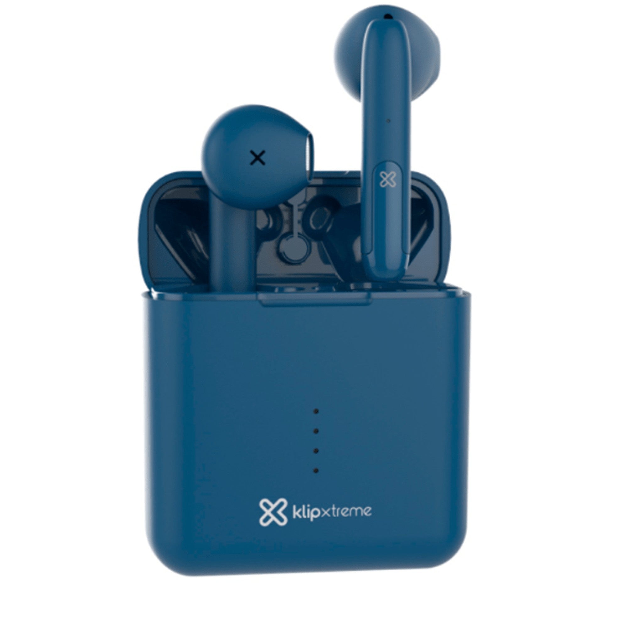 Audífonos Bluetooth Twin Touch KTE-010BL Hasta 17 Hrs Azul - audífonos verdadera