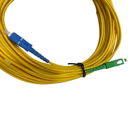 Cable De Fibra Optica 15m Sc/apc - sc/upc - sx - sm 3.0mm