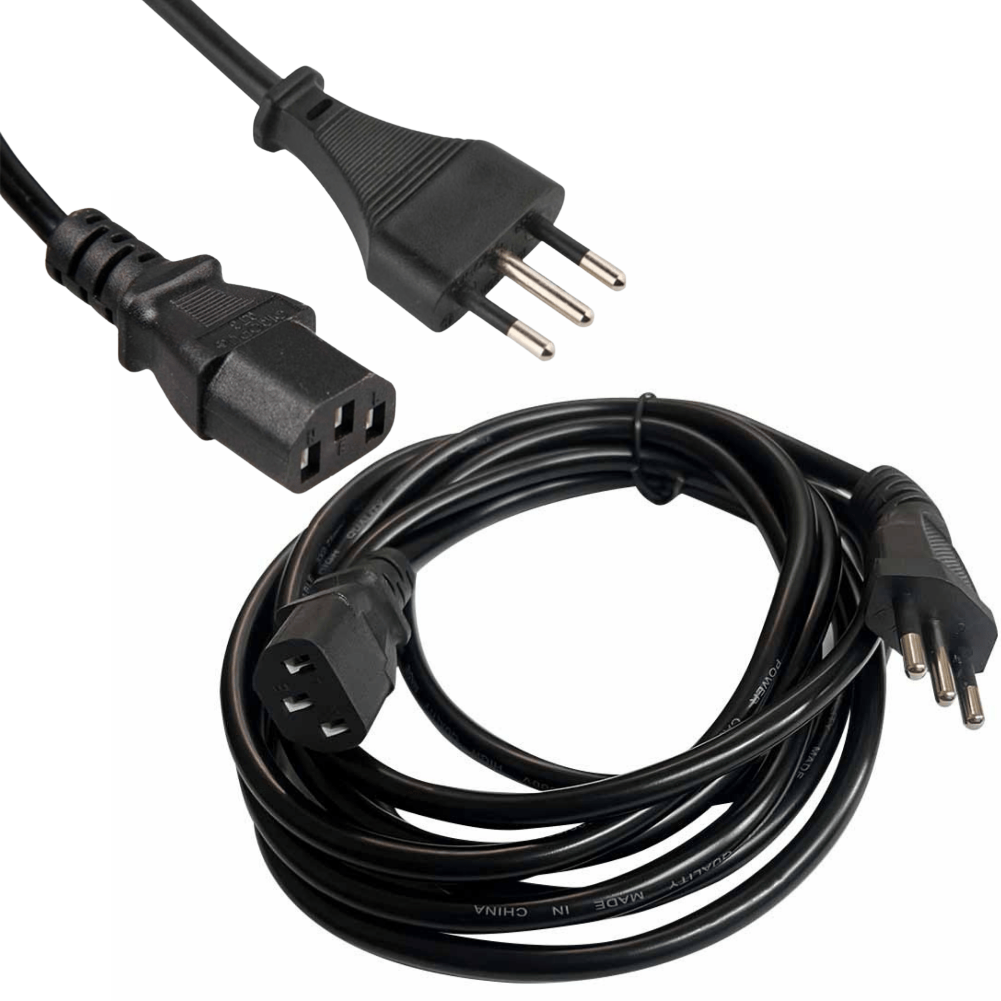 Cable de Poder para PC 3 Mts Ulink Alta Calidad