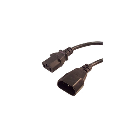 Cable De Poder Para Pc Y Ups Extension 1,8m Conector C13 C14