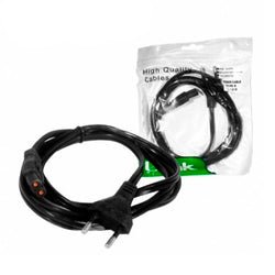 Cable de Poder Tipo 8 Ulink para Notebook y TV
