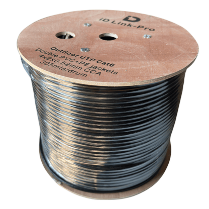 Cable de Red Cat6 Exterior 305M 23AWG 0.52mm CCA