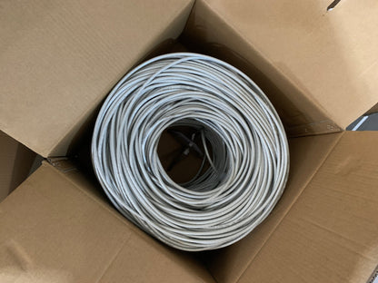 Cable de Red Cat6E 305M 23AWG 0.52mm 100% Cobre