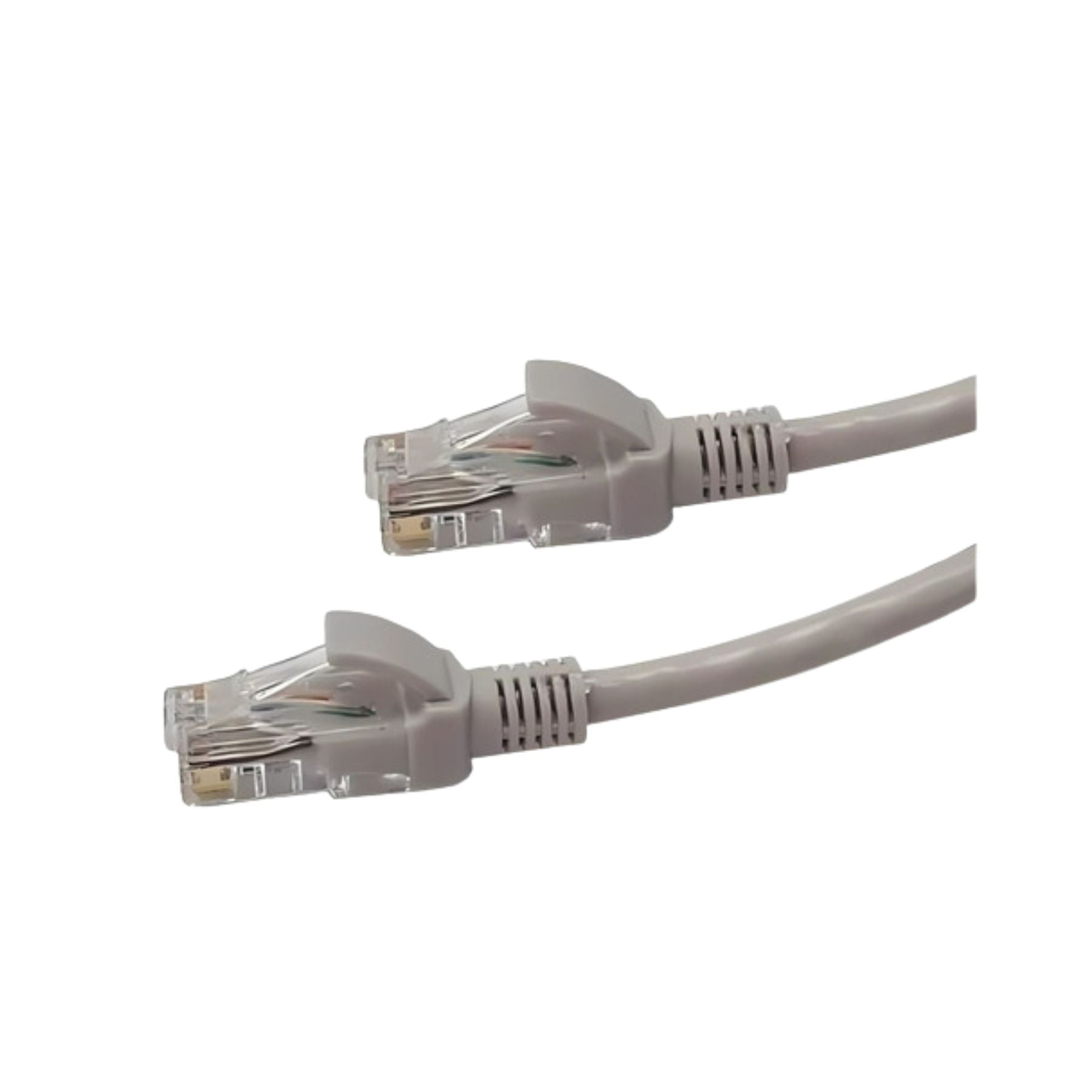 Cable de Red Patch Cord Cat5e 30m Gris Certificado Fluke