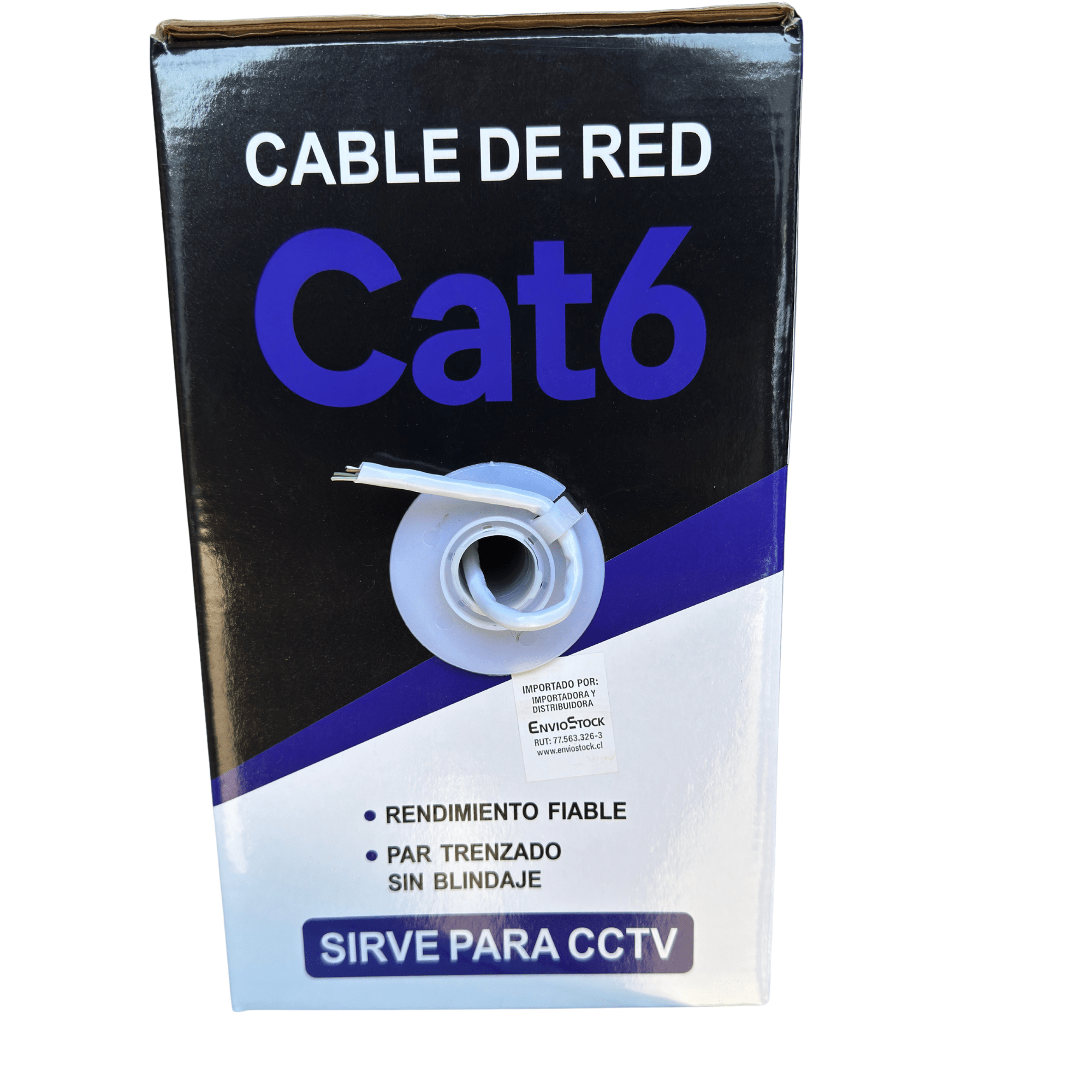 Cable de Red UTP Cat6 100 Metros 23 AWG 0,52 mm CCA