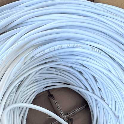 Cable de Red UTP Cat6 305 Metros 23 AWG 0,52mm CCA