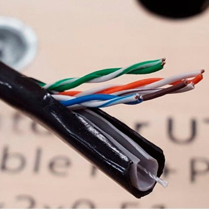 Cable De Red UTP Exterior Cat5e Doble Chaqueta De PVC 305mts