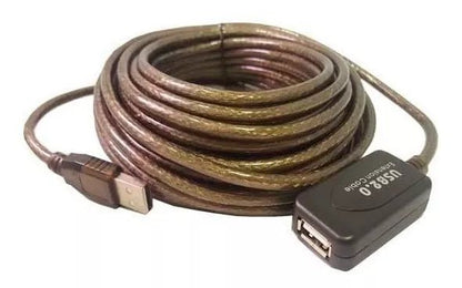 Cable Extensión USB 10 Metros Activo 2.0 A - a Alta Calidad