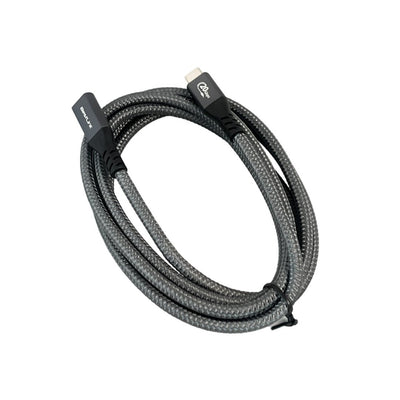 Cable Extension USB Tipo C a C Macho Hembra 100W 20Gb 4K 1,8