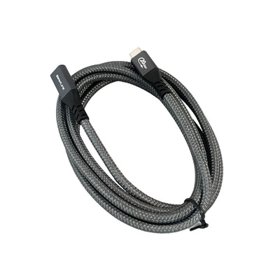 Cable Extension USB Tipo C a C Macho Hembra 100W 20Gb 4K 1,8