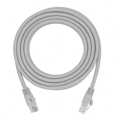 Cable Red Cat6 10m Gris Certificado Fluke Ulink