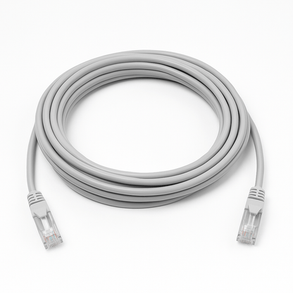 Cable Red Cat6 15m Gris Certificado Fluke Ulink