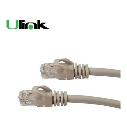 Cable Red Cat6 15m Gris Certificado Fluke Ulink