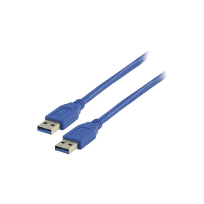 Cable Usb 3.0 Macho a Macho 1 Metro Azul