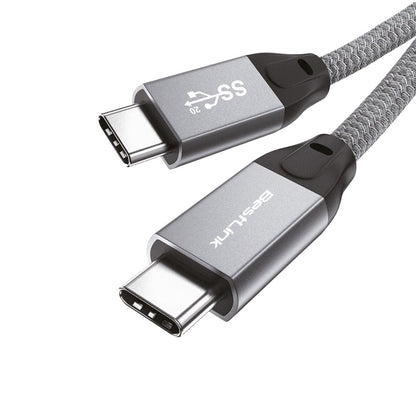 Cable USB C a C Carga Rápida 100W 20Gb 4K 1.2Mts