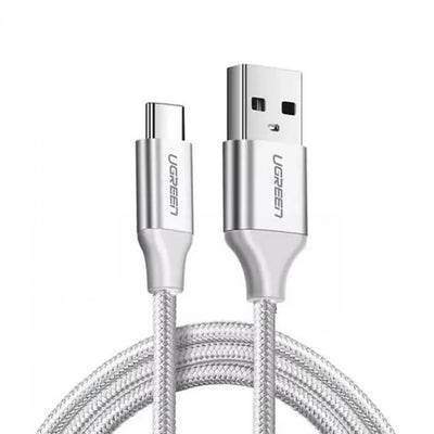 Cable USB - C a USB - A UGREEN 3A 2 Metros Reforzado US288 Blanco