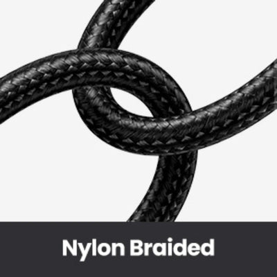 Cable USB - C a USB - A UGREEN 3A 2m Nylon Trenzado US288 Negro