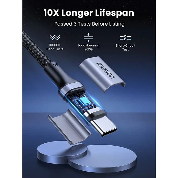 Cable USB - C a USB - C Ugreen 100W 5A Power Delivery 1m