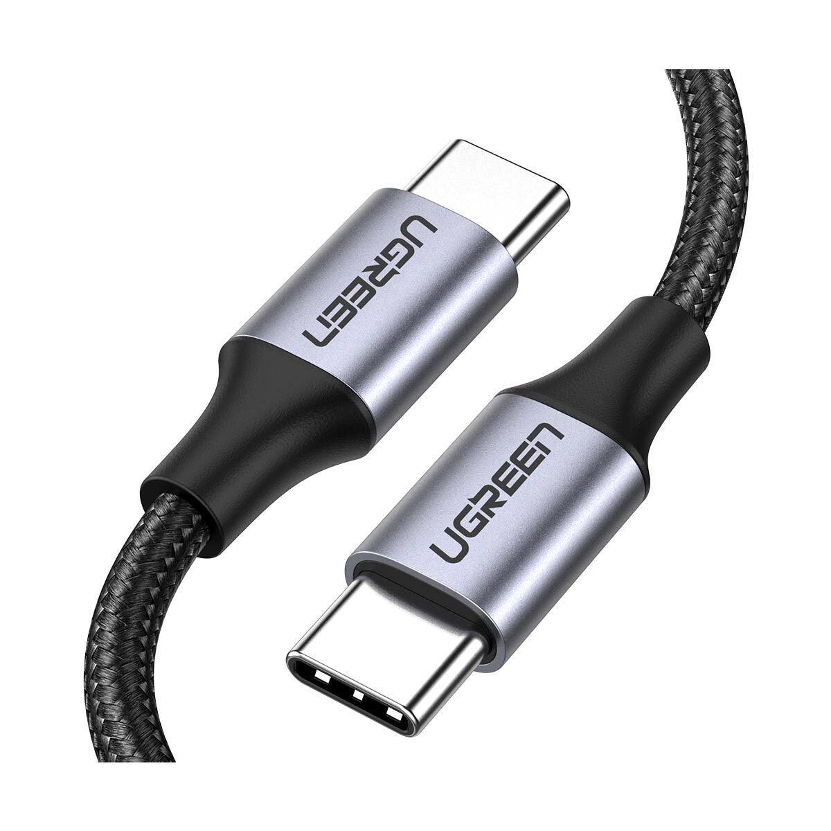 Cable USB - C a USB - C Ugreen 60W US261 2mts Negro