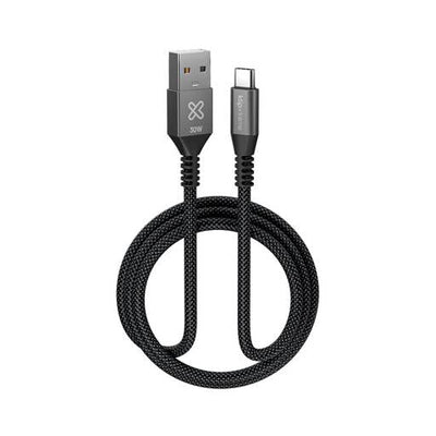 Cable USB‑A a USB‑C 30W Klip Xtreme KAC‑050 180cm