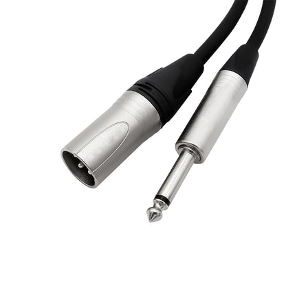 Cable XLR Macho a Plug Mono 6m Ulink UL - MIC - XJ4006
