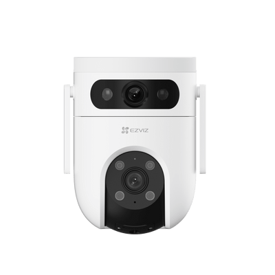 Cámara Exterior EZVIZ H9c Dual 2K + 2K Doble Lente 360° IA