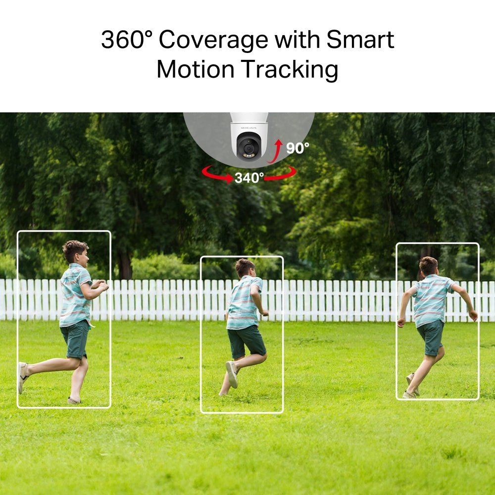 Cámara Exterior WiFi Mercusys MC500 1080p Motorizada PTMercusysItems Digital Spa – Tecnología, Hogar y Fitness en un solo lugar