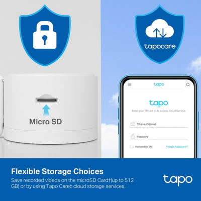 Cámara Seguridad Interior Tapo C125 2K QHD WiFi 6 Audio