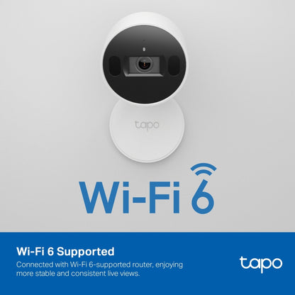Cámara Seguridad Interior Tapo C125 2K QHD WiFi 6 Audio