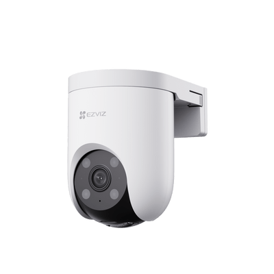 Cámara WiFi Exterior EZVIZ H8c Pro 2K Sirena Luz Audio