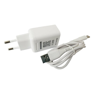 Cargador de Pared Doble USB 2.1 Amp BestLink con Cable Tipo CBestlinkItems Digital Spa – Tecnología, Hogar y Fitness en un solo lugar
