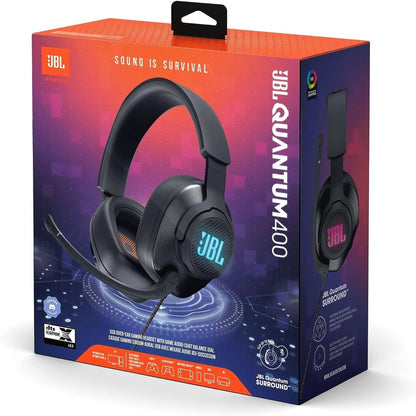 Audífonos JBL Gamer con USB Quantum 400 JBLQUANTUM400 - audífonos quantum