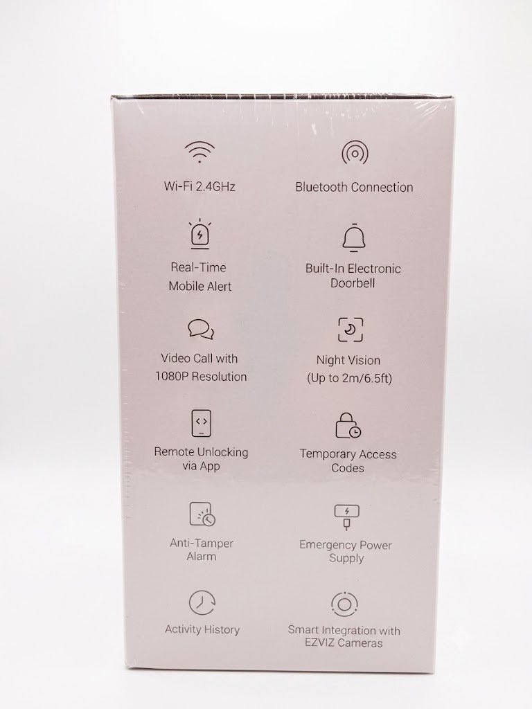 Cerradura Inteligente Reconocimiento Facial EZVIZ DL50FVS