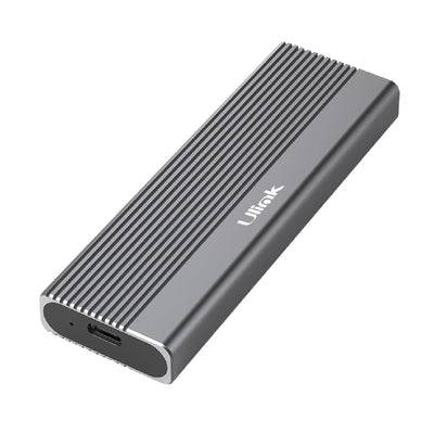 Cofre porta Disco Duro SSD M.2 NVMe USB - C UL - HDDME