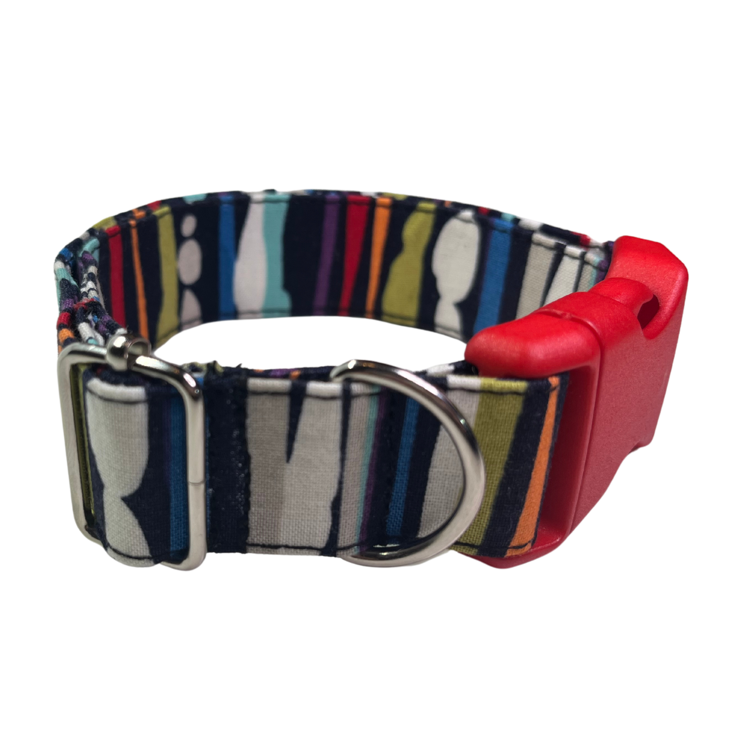 Collar para Mascotas Modelo Multicolor Talla M - talla modelo