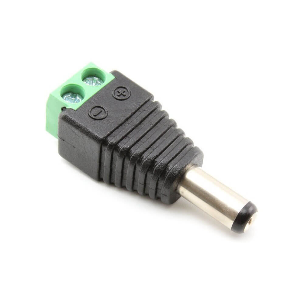 Conector Dc Macho 5.5x2.5mm Pack X10 Unidades