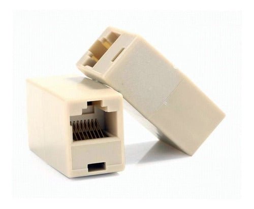 Copla Rj45 Cat5e / Unión Para Cable De Red Cat5e