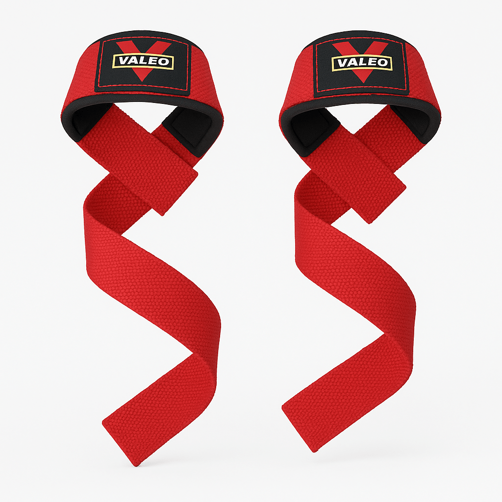 Correas Antideslizantes Valeo para Levantamiento de Pesas