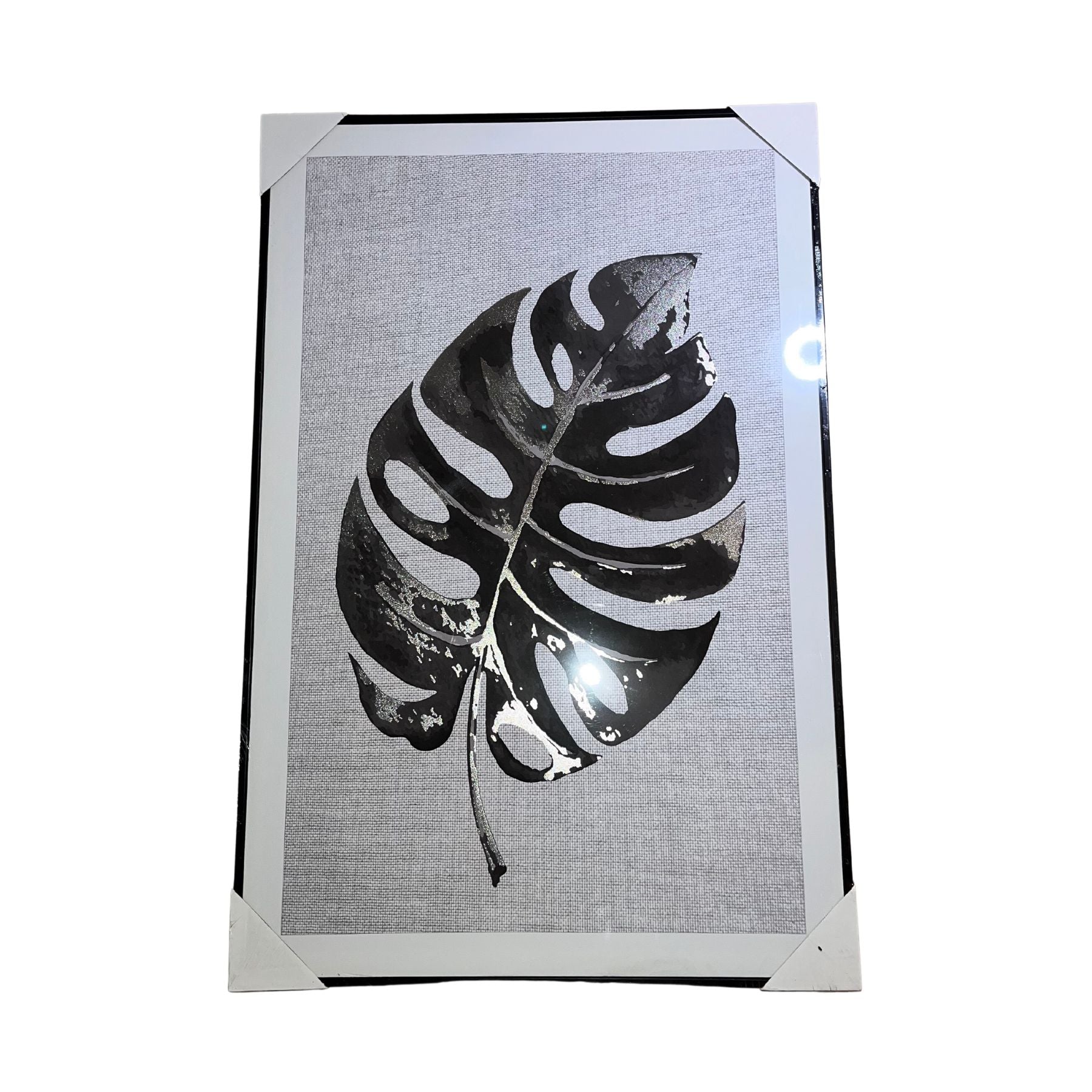 Cuadro Hoja 90x60 cm - quieres darle